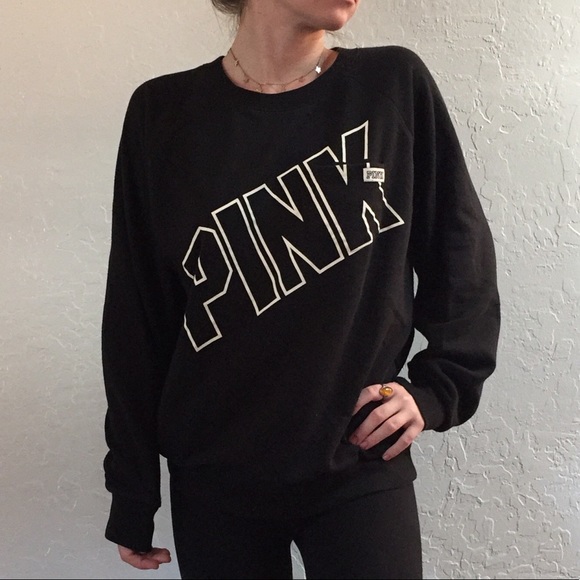 PINK Victoria's Secret Sweaters - VS PINK PULL OVER POCKET SWEATER